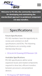 Mobile Screenshot of pcisig.com